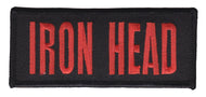 Iron Head Motorcycle Biker Patch  image 1