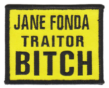 Load image into Gallery viewer, Jane Fonda Traitor BITCH Biker Patch  image 1