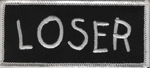 Load image into Gallery viewer, LOSER  Motorcycle Biker Patch image 3
