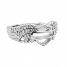 Load image into Gallery viewer, Ladies Harley-Davidson ® Bling Angel Wings B&amp;S Logo RingHDR0337 image 2