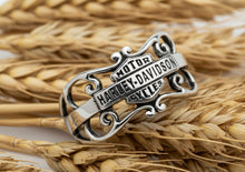 Load image into Gallery viewer, Harley-Davidson ® Ladies Gypsy Filigree Vintage B&amp;S Logo Ring Sterling Silver HDR0218 image 3