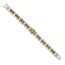 Load image into Gallery viewer, Harley-Davidson® Industrial Bar &amp; Shield Bracelet<br>HSB0188