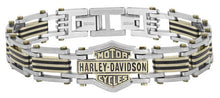 Load image into Gallery viewer, Harley-Davidson® Industrial Bar &amp; Shield Bracelet<br>HSB0188