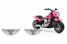 Load image into Gallery viewer, Harley-Davidson® "Harley Girl" Wing Bling Post Earrings Sterling Silver<BR>HDE0537