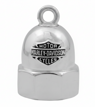 Load image into Gallery viewer, Harley-Davidson® Bolt Ride Bell with Bar &amp; Shield Logo HRB061