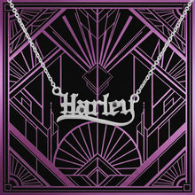 Load image into Gallery viewer, Harley-Davidson® Old English Script "Harley" Sterling Silver Necklace HDN0422