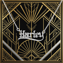 Load image into Gallery viewer, Harley-Davidson® Old English Script "Harley" Sterling Silver Necklace HDN0422