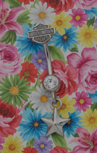 Load image into Gallery viewer, Body Jewelry Harley-Davidson® Star Dangle B&amp;S Logo Bling Navel Ring  <br>HDZ0032