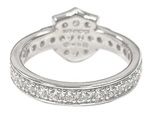 Load image into Gallery viewer, Ladies Harley-Davidson® Bling Bar &amp; Shield Logo Ring Sterling Silver<br> HDR0159