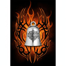 Load image into Gallery viewer, Harley Davidson® Classic Bar &amp; Shield Logo Ride Bell<BR> Engraved Ride Bell <br>HBR013