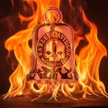 Load image into Gallery viewer, Harley Davidson® Willie G Skull Flames Ride Bell <br>HRB005