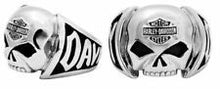 Load image into Gallery viewer, Men's Harley-Davidson ® Willie G Skull Bar &amp; Shield Logo Ring Stainless Steel HSR0004 image 5