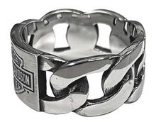 Load image into Gallery viewer, Men's Harley-Davidson® ID Chain B&amp;S Ring Stainless Steel    HSR0072 image 3