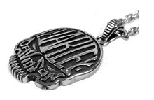 Load image into Gallery viewer, Men's Harley-Davidson® Calavera Skull Necklace Stainless Steel  HSN0072 image 2