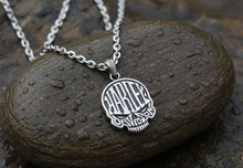 Load image into Gallery viewer, Men's Harley-Davidson® Calavera Skull Necklace Stainless Steel  HSN0072 image 3