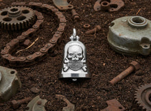 Load image into Gallery viewer, Harley-Davidson® Vintage Skull &amp; Crossbones B&amp;S Logo Ride BellHRB051 image 1