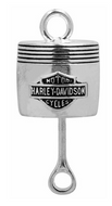 Harley-Davidson® Piston B&S Logo Motorcycle Ride Bell - HRB022 image 1