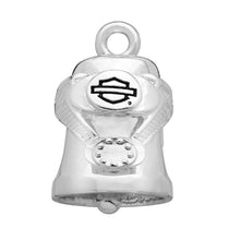 Load image into Gallery viewer, Harley Davidson® Sculpted V Twin Engine Bar &amp; Shield Logo Ride Bell  HRB040 image 2