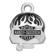 Load image into Gallery viewer, Harley Davidson® Black Flame W.G. Skull B&amp;S Logo 3-D Ride Bell  HRB039 image 2
