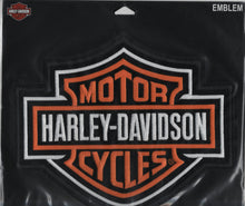 Load image into Gallery viewer, Harley-Davidson®<br>Orange Bar &amp; Shield Logo Patch<BR> 2 Sizes P105