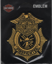 Load image into Gallery viewer, Harley Davidson® Firefighter Badge Patch<BR>Harley Patch P125