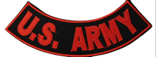 Load image into Gallery viewer, "U.S. ARMY" Patch<BR>Bottom Rocker Military Patch in 3 Colors<br>FREE SHIPPING P142-B