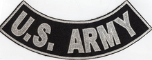 Load image into Gallery viewer, "U.S. ARMY" Patch<BR>Bottom Rocker Military Patch in 3 Colors<br>FREE SHIPPING P142-B