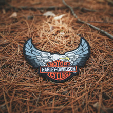 Load image into Gallery viewer, Harley-Davidson®<br>Silver Eagle Bar &amp; Shield Logo<BR>Harley Patch P16