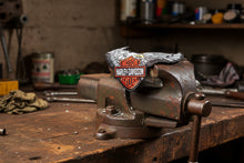 Load image into Gallery viewer, Harley-Davidson®<br>Silver Eagle Bar &amp; Shield Logo<BR>Harley Patch P16