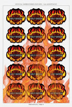Load image into Gallery viewer, Harley-Davidson® Flaming Bar &amp; Shield Logo Patch P22