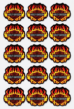 Load image into Gallery viewer, Harley-Davidson® Flaming Bar &amp; Shield Logo Patch P22