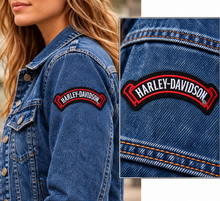 Load image into Gallery viewer, Harley-Davidson® Logo Banner Patch Harley Patch P92