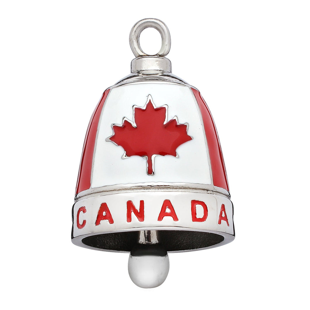 Large Canada Motorcycle Ride Bell® Stainless Steel Gremlin Bell