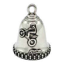 Load image into Gallery viewer, Dirt Bike Ride Bell® "Do it in the Dirt" Stainless Steel RB16