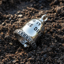 Load image into Gallery viewer, Dirt Bike Ride Bell® "Do it in the Dirt" Stainless Steel RB16