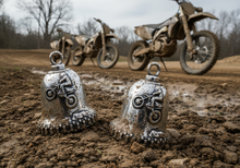 Load image into Gallery viewer, Dirt Bike Ride Bell® "Do it in the Dirt" Stainless Steel RB16