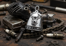 Load image into Gallery viewer, "SHOVELHEAD" Ride Bell® Motorcycle Engine Stainless Steel RB17
