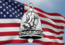 Load image into Gallery viewer, Eagle Ride Bell Eagle in Flight Stainless Steel RB19