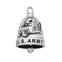 Load image into Gallery viewer, ARMY Stainless Steel Motorcycle Ride Bell ® Military ARMY