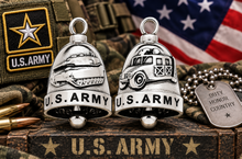 Load image into Gallery viewer, U.S. ARMY Ride Bell® Military Two-Sided Stainless Steel RB20