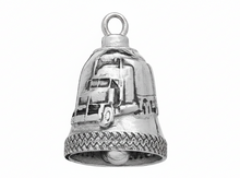 Load image into Gallery viewer, Large "Trucker" Ride Bell® Long Hauler Ride Bell Stainless Steel RB21L