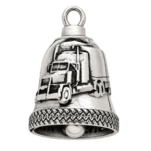 Load image into Gallery viewer, "Trucker" Ride Bell® Long Hauler Ride Bell Stainless Steel RB21