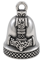 Load image into Gallery viewer, Thor's Hammer Ride Bell® Motorcycle Bell Stainless Steel RB26
