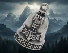 Load image into Gallery viewer, Thor's Hammer Ride Bell® Motorcycle Bell Stainless Steel RB26