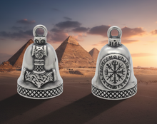 Load image into Gallery viewer, Thor's Hammer Ride Bell® Motorcycle Bell Stainless Steel RB26