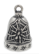 Load image into Gallery viewer, Spider Motorcycle Ride Bell® Stainless Steel RB27