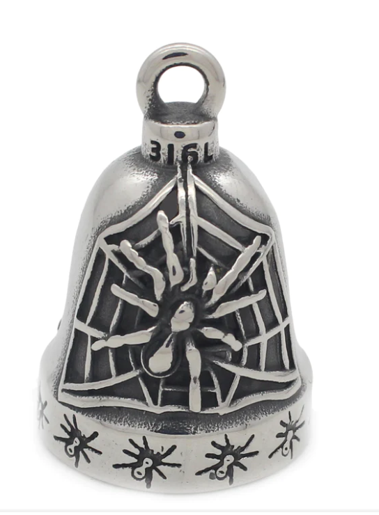 Stainless Steel Motorcycle Spider Web Ride Bell