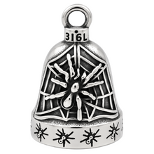 Load image into Gallery viewer, Spider Ride Bell® Motorcycle Bell Stainless Steel RB27