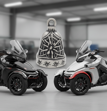 Load image into Gallery viewer, Spider Ride Bell® Motorcycle Bell Stainless Steel RB27