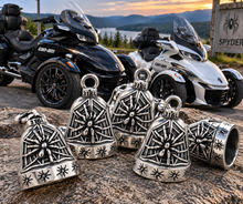 Load image into Gallery viewer, Spider Ride Bell® Motorcycle Bell Stainless Steel RB27